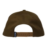 Spitfire - Big Head Fill Adjustable Snapback (Brown/Red)